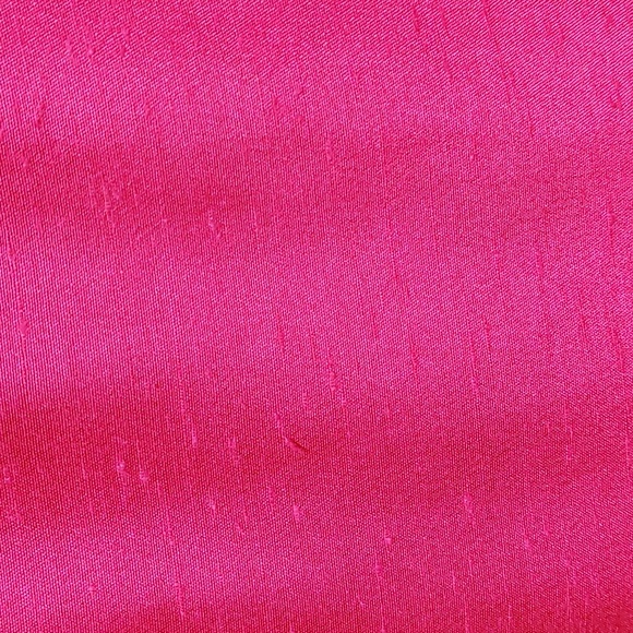 Vintage two piece suit dress Raspberry Pink, Peplum Jacket, Embroidered 1950's - Picture 9 of 16